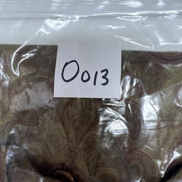 Escada 34 US S Top Blouse Gold Paisley Wool Silk Shirt Margaretha Ley Designer - Picture 13 of 13